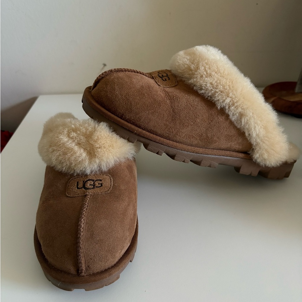 🤍UGG Women's Coquette Slipper Chestnut